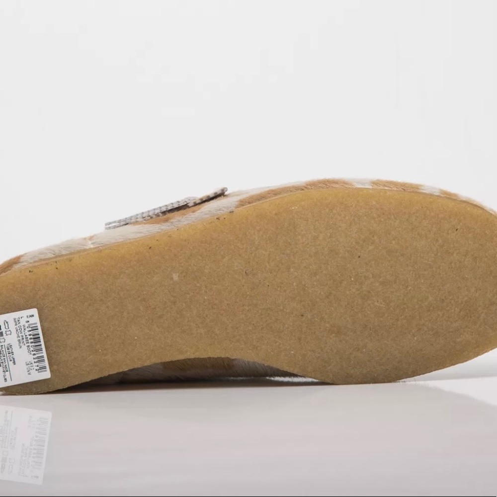 Clarks, Women's Wallabee Boot, Tan Cow Print, Brand New, 26165912 Size 10.5 - Picture 11 of 11